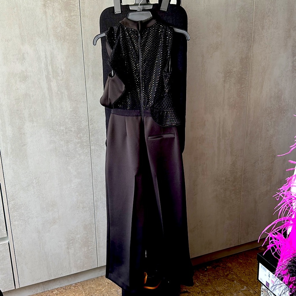 Self Portrait Tuxedo Sequence, Ruffle, Cut Out Ju… - image 4